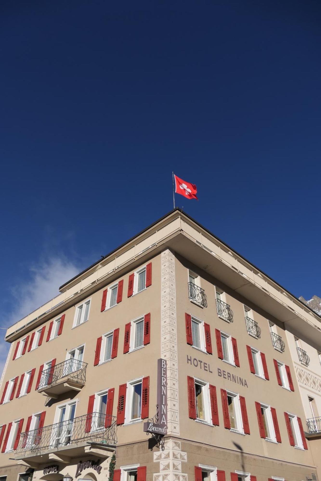 Hotel Bernina Pontresina Exterior foto
